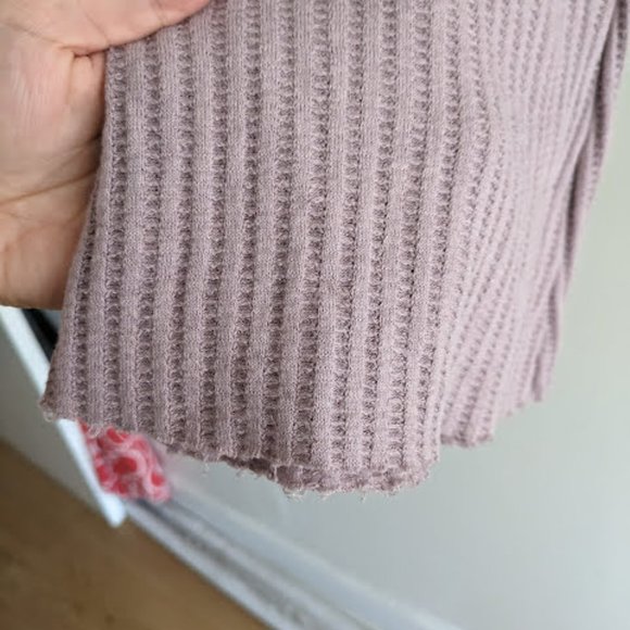 Urban Outfitters Lilac Waffle Knit Pants Size XXL - Picture 7 of 9
